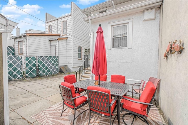 977 80th St, Brooklyn, NY 11228 - view of patio / terrace featuring outdoor dining area