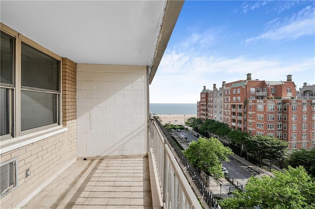 35 Seacoast Ter Unit 8A, Brooklyn, NY 11235 - balcony featuring a water view