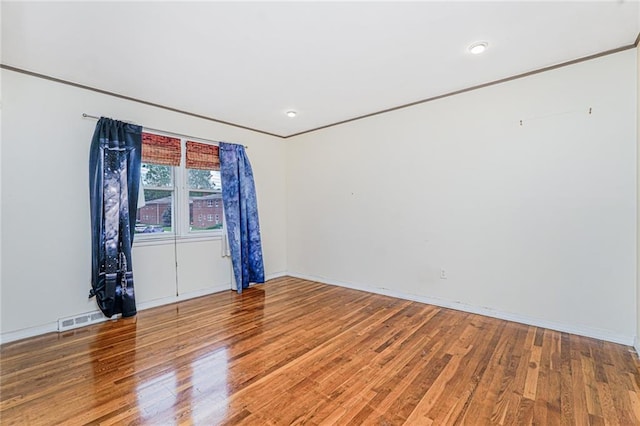161 Ravenhurst Ave, Staten Island, NY 10310 - empty room with wood finished floors and recessed lighting