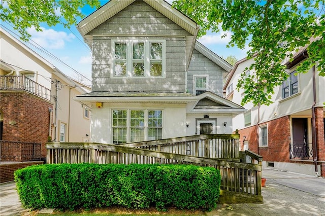 1174 E 9th St, Brooklyn, NY 11230 - view of front of house featuring stucco siding