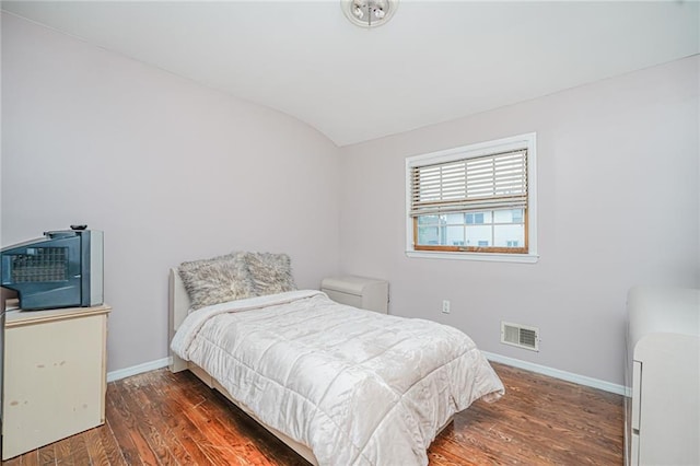 443 Ridgewood Ave, Staten Island, NY 10312 - bedroom featuring lofted ceiling and wood finished floors