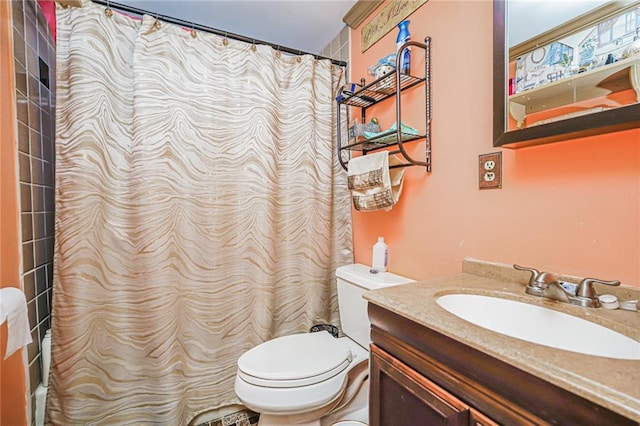 443 Ridgewood Ave, Staten Island, NY 10312 - full bath featuring vanity and shower / tub combo with curtain