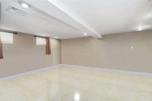731 Stafford Ave, Staten Island, NY 10309 - basement with baseboards