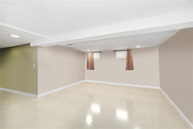 731 Stafford Ave, Staten Island, NY 10309 - finished below grade area with baseboards