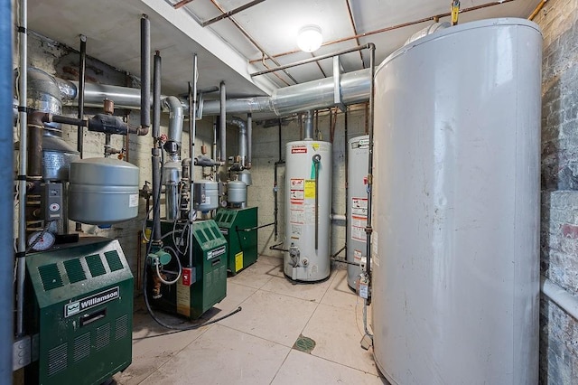 8309 19th Ave, Brooklyn, NY 11214 - utilities featuring water heater and a heating unit