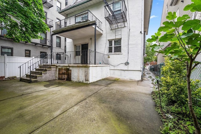 8309 19th Ave, Brooklyn, NY 11214 - entrance to property with a patio area