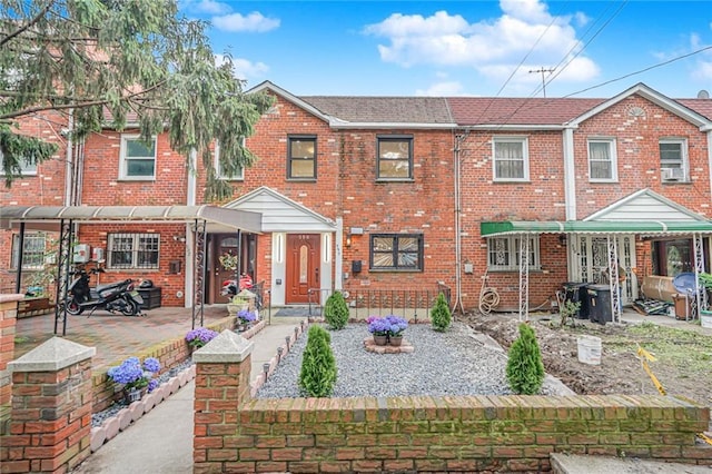 590 E 83rd St, Brooklyn, NY 11236 - townhome / multi-family property with brick siding and a patio