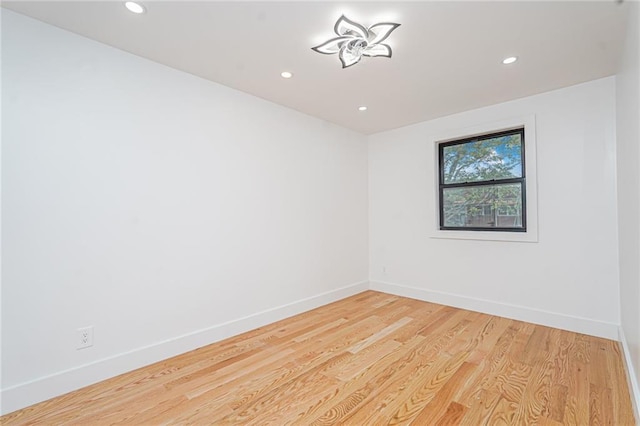 590 E 83rd St, Brooklyn, NY 11236 - spare room featuring recessed lighting and light wood finished floors