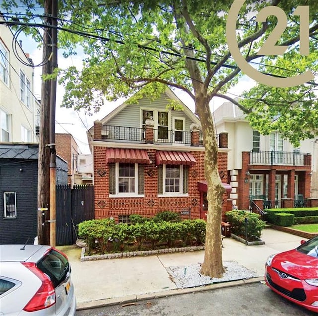 2169 E 3rd St, Brooklyn, NY 11223 - view of front of property with brick siding