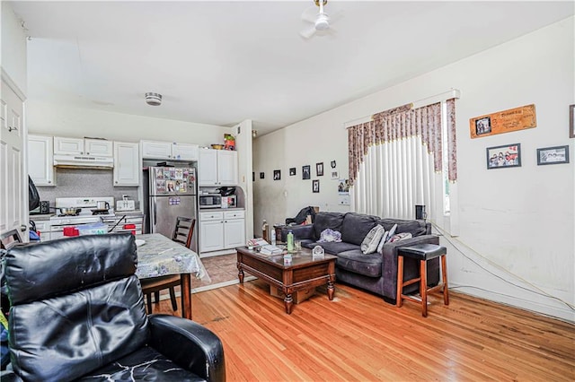 134 S Ave, Staten Island, NY 10303 - living area with light wood finished floors