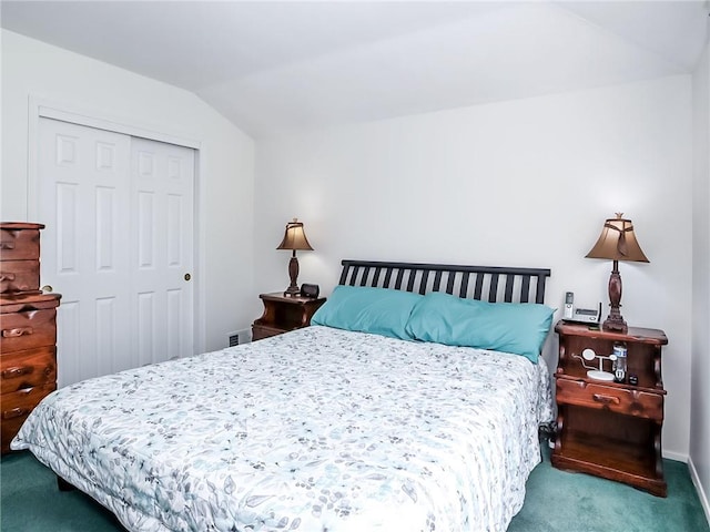 5 Greaves Ave, Staten Island, NY 10308 - carpeted bedroom featuring lofted ceiling and a closet