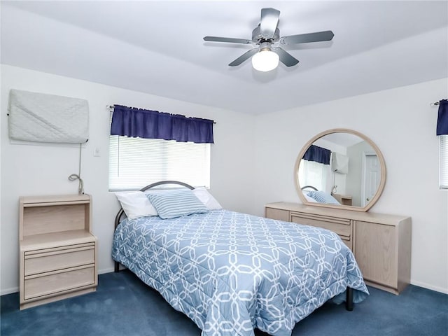 5 Greaves Ave, Staten Island, NY 10308 - carpeted bedroom featuring baseboards and a ceiling fan