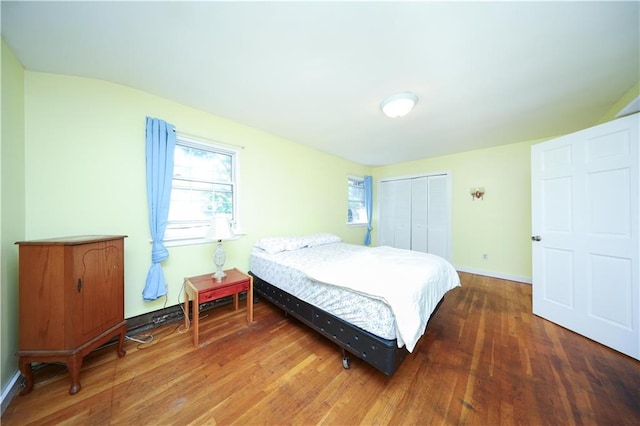 15 Allison Pl, Staten Island, NY 10306 - bedroom featuring a closet and wood finished floors