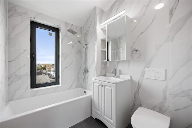 33A Keen Ct, Brooklyn, NY 11229 - bathroom with vanity and shower / tub combination