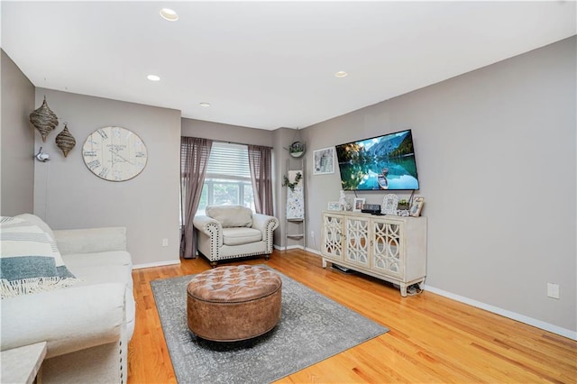 172 Rosedale Ave, Staten Island, NY 10312 - living room with wood finished floors and recessed lighting