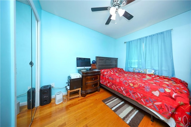 300A Andros Ave, Staten Island, NY 10303 - bedroom featuring wood finished floors and ceiling fan