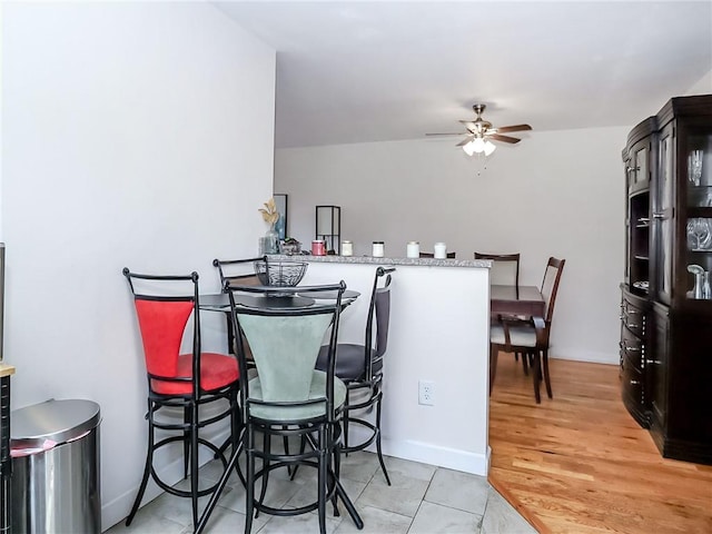 54 Poplar Ave, Staten Island, NY 10309 - dining area with a ceiling fan