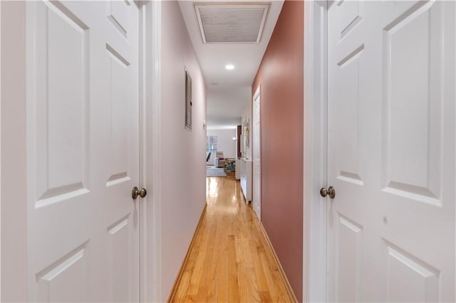 1650 68th St, Brooklyn, NY 11204 - hallway with light wood-type flooring and baseboards