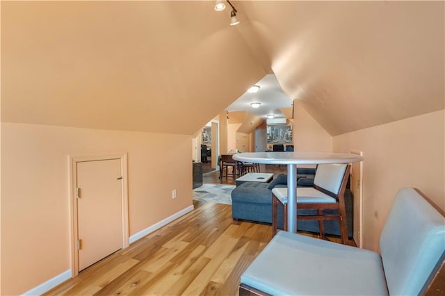 1650 68th St, Brooklyn, NY 11204 - bonus room featuring light wood finished floors and lofted ceiling