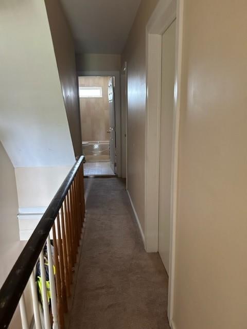 5463 Arthur Kill Rd, Staten Island, NY 10307 - hallway with carpet floors and baseboards