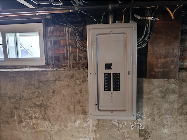 268 Nelson Ave, Staten Island, NY 10308 - utility room featuring electric panel