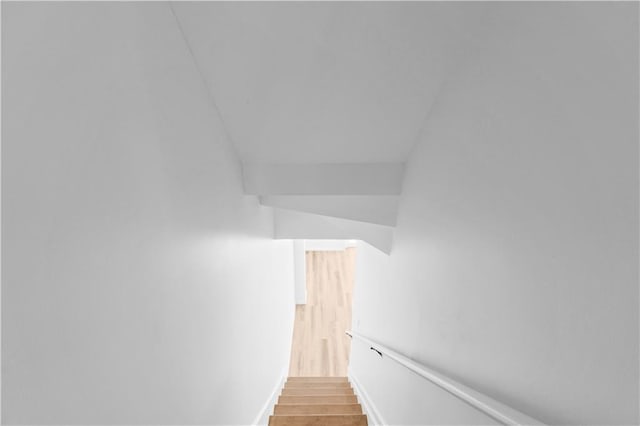 797 Father Capodanno Blvd, Staten Island, NY 10305 - stairs with wood finished floors and baseboards