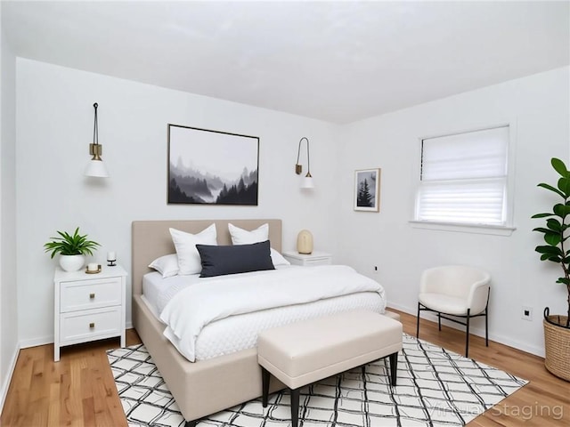 45 W Ter, Staten Island, NY 10312 - bedroom with light wood-type flooring and baseboards