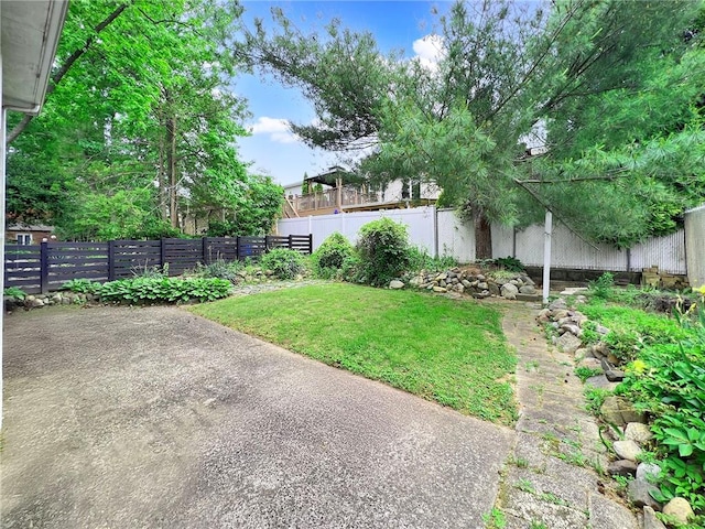 45 W Ter, Staten Island, NY 10312 - view of fenced backyard