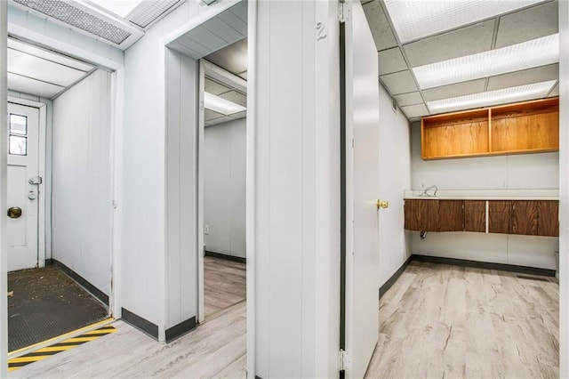 8301 4th Ave, Brooklyn, NY 11209 - hall with wood finished floors