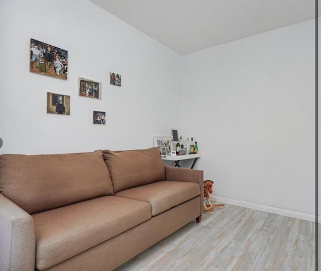 100 Oceana Dr W Unit 4J, Brooklyn, NY 11235 - living area with light wood-style floors and baseboards
