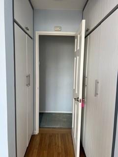1855 E 12th St Unit 4M, Brooklyn, NY 11229 - corridor featuring wood finished floors