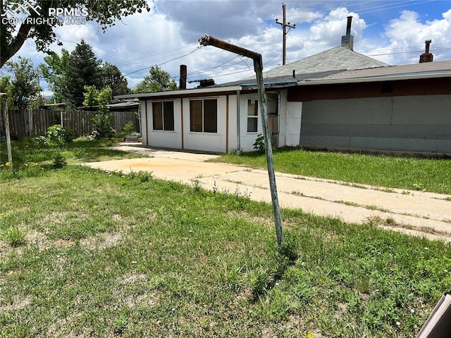 exterior space featuring a patio