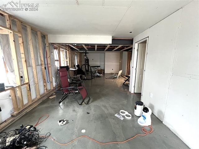5649 Makalu Dr, Colorado Springs, CO 80924 - view of unfinished basement