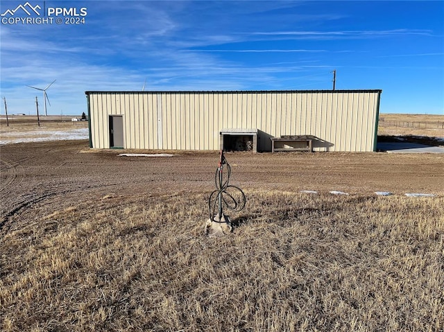 9785 N Calhan Hwy, Calhan, CO 80808 - view of pole building