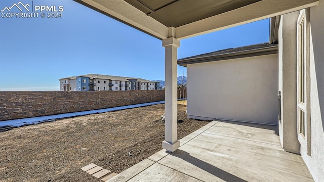 view of patio / terrace