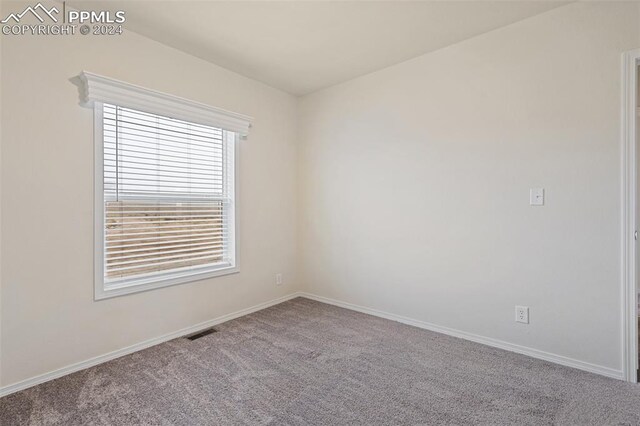 empty room featuring carpet