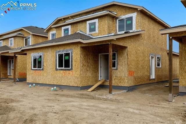 view of rear view of house