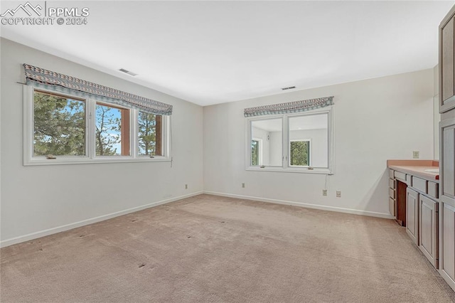 interior space featuring plenty of natural light