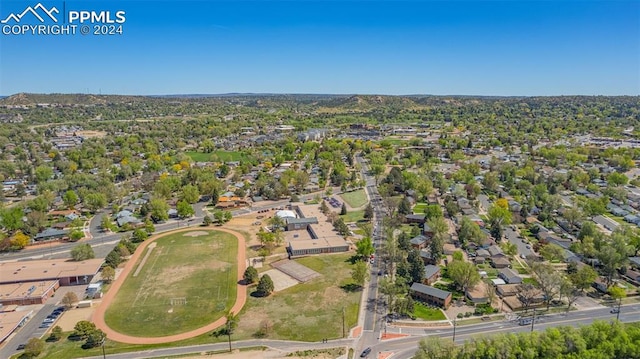 view of drone / aerial view