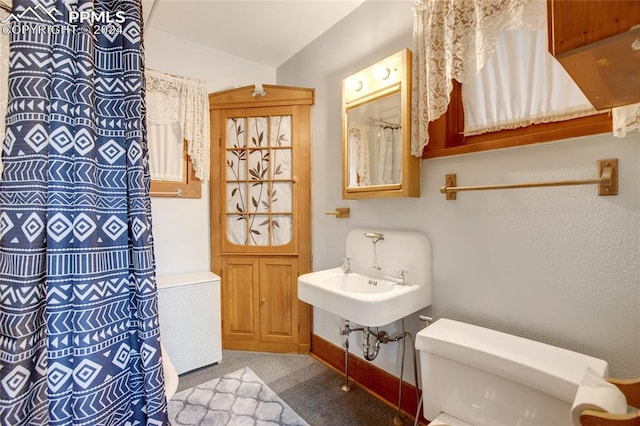 bathroom with toilet