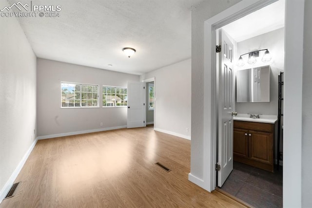 interior space featuring wood-type flooring