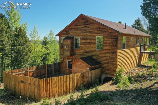 view of back of house