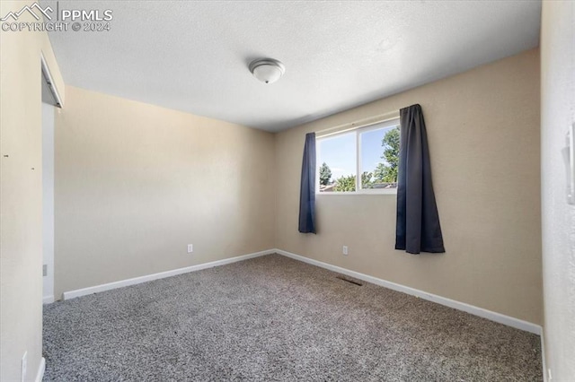 unfurnished room featuring carpet floors