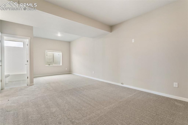 empty room with carpet