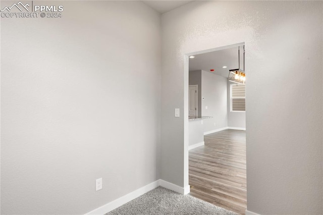 unfurnished room featuring hardwood / wood-style floors