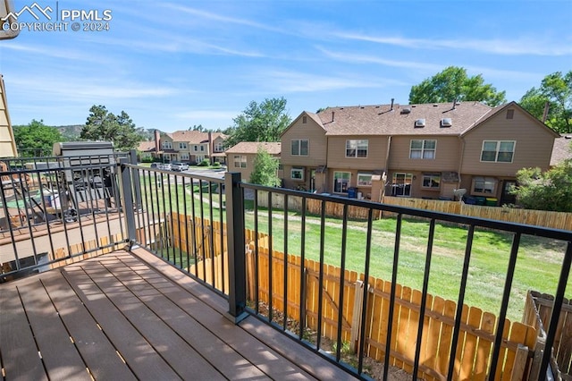 view of deck