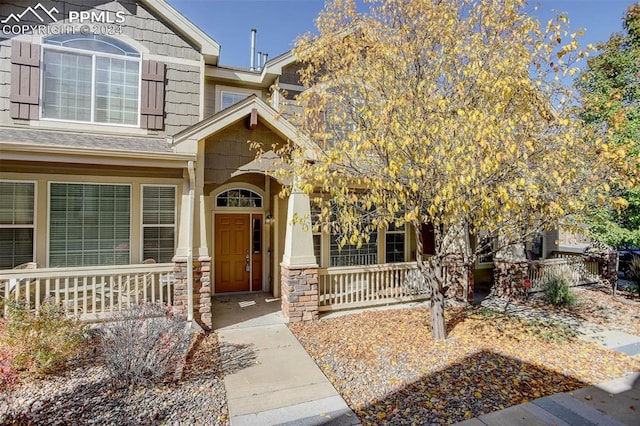 view of entrance to property