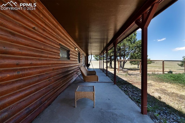 view of patio