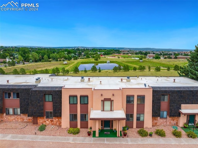 view of property featuring a water view