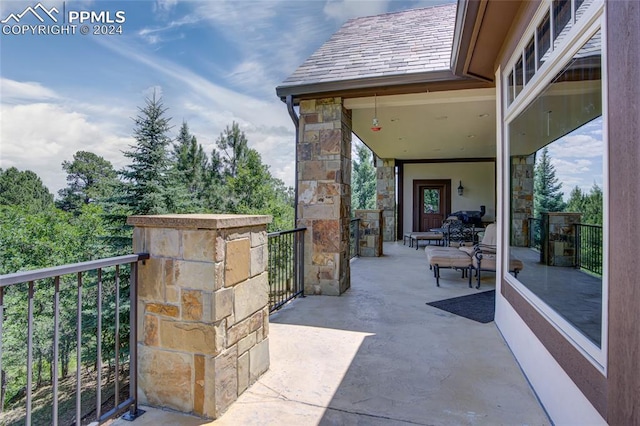 4950 Longwood Pt, Colorado Springs, CO 80906 - view of patio